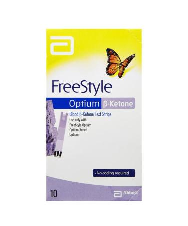 Optium Beta-Ketone Test Strips