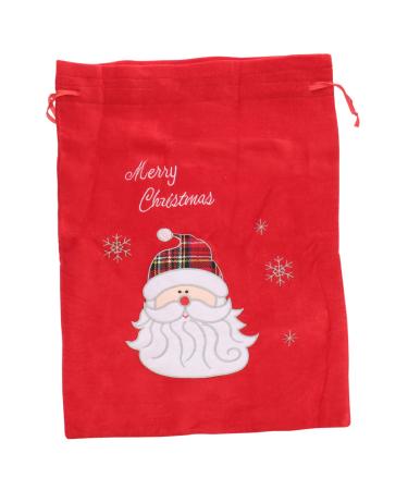 Anneome 1pc Christmas Bag Xmas Favors Bag Christmas Favor Bags Party Storage Bag Candy Packing Bag