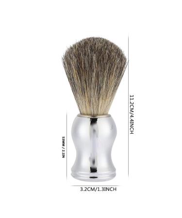 Razor Brush - Nylonhaar Shaving Brush for Men | Skin-Friendly Portable Beard Brush with Rich Foam for a Thorough Shave | Perfect Gift - Buy Online on GoSupps.com