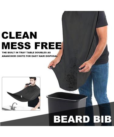 Xoudke Bart Apron - Non-Stick Beard Bib for Shaving & Haircuts | Perfect Gift for Men | International Shipping Available - Buy Online on GoSupps.com