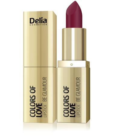 Delia Cosmetics Delia Cosmetics - Colors of Love - Creamy Lipstick Stick - Get Lucky - Shiny Lips - Lasting Effect - Moisturises - Replenishes - Nourishes - Vitamin E - Marula Chia & Almond Oils - 4g