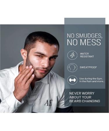 VOID Homme Beard Pencil Filler for Men - Black | Easy Beard Pen Kit for Fuller Beard | Waterproof Beard Marker - Buy Online on GoSupps.com