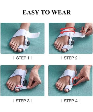 GYLRD Multi-Directional Bunion Toe Corrector for Women & Men - Foot Care Solution (1pc) - Buy Online on GoSupps.com