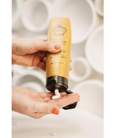 RICH Pure Luxury Intense Moisture Conditioner - Best Anti-Frizz & Moisturizing for Damaged Hair with Marula Oil & Cherry Blossom | 6.75 oz - Buy Online on GoSupps.com