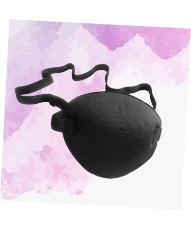 SEWOART 2pcs Lazy Eye Patch Eye Mask Adjustable Eye Patch Adult Costumes Eye Patches Pirate Black - Buy Online on GoSupps.com