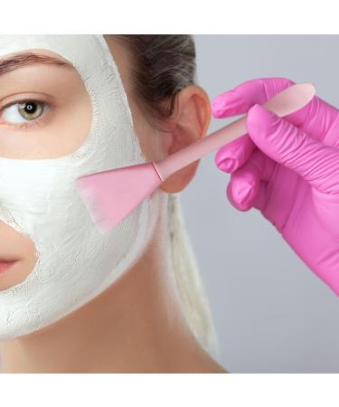 Face Brush Applicator Double Head Skincare Spatula Face Brush Reusable Clay Face Applicator Multifunctional Facial Tools Flexible Skin Care Tool for Clay Face Pink - Buy Online on GoSupps.com