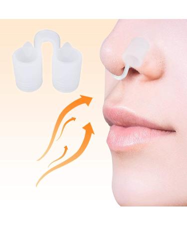 Nose Vent Sinus Relief Dilator (Pack of 12 Large Size) - Soft Silicone Vents for Nasal Snorers - Reusable Snoring Device by Mobi Lock - Buy Online on GoSupps.com