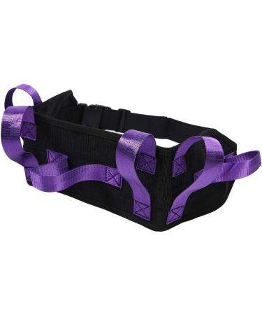 Disabled Waist Support Belt - Purple Traction Aid for Elderly Patient Care & Secure Transfers - Buy Online on GoSupps.com