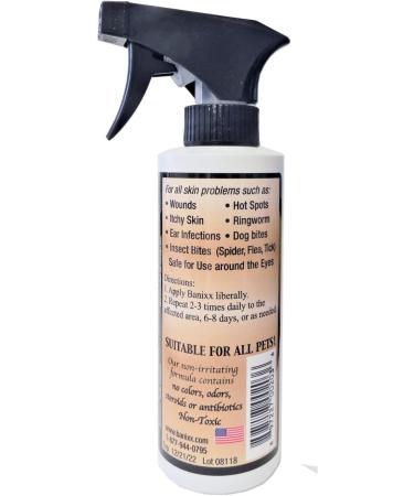 Banixx Pet Care 8oz - Fungal & Bacterial Infection Treatment for Pets - Buy Online on GoSupps.com