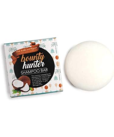 Bounty Hunter - White Coconut Grey Dry Damaged Hair Shampoo Bar Gift Boxed 50g Bounty Hunter (White) - Buy Online on GoSupps.com