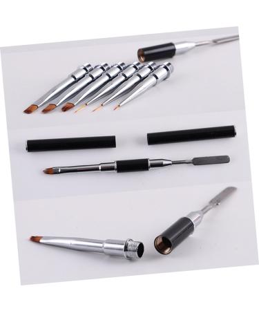 minkissy 1 Set Gel Eyeliner Brush Manicure for Nails Nail Liner Brush Gel Nail Polish Pens Nail Polish Brush Nail Art Tools Set Nail Art Pen Nail Painting Tools Light Pen 17cm Black - Buy Online on GoSupps.com