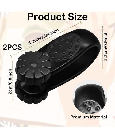 Migraine & Headache Relief Clip - 2 Pack Acupressure Hand Clips for LI4 Pressure Point - Stress & Anxiety Alleviation Device - Buy Online on GoSupps.com