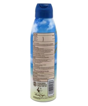 Panama Jack Sunscreen Spray SPF 30 5.5 oz - Pack of 3 | Broad Spectrum UVA/UVB Protection - Buy Online on GoSupps.com
