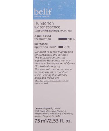Belif Hungarian Water Essence: Hydrating Serum for Combination to Oily Skin - Buy Online on GoSupps.com
