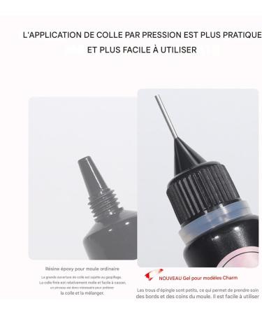  Mixnexorad Clear Sculpting Nail Gel | 10ml Clear Glue Charm 3D Non-Sticky Clear Nail Gel - For Extensions Painting Colors Gems Glitter Design Beginners - Buy Online on GoSupps.com