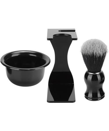 Boxwizard 3 Piece Beard Shaving Brush Set - Premium Bowl Holder for Men's Grooming & Hair Care - Buy Online on GoSupps.com