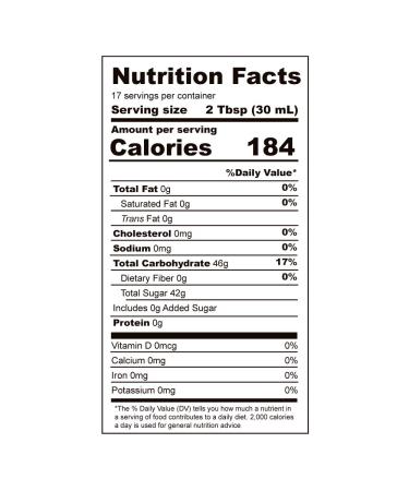 NBF Blue Organic Agave Nectar Syrup Cinnamon Sweetener - Large 17.2oz | Low Glycemic Index, Non-GMO, Gluten-Free - Buy Online on GoSupps.com