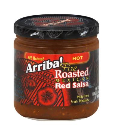 Arriba Salsa Red Hot, 16 oz