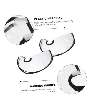 Housoutil 4 Pcs Shampoo Funnel Styling Salon Cape Fastening Household Dye Tools Kit Hair or Elder Spray Bottle 57x25cmx2pcs Assorted Colorx2pcs - Buy Online on GoSupps.com