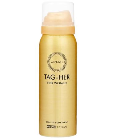 Armaf Tag Her 4-Piece Set for Women (3.4 Oz Eau De Parfum + 3.4 Oz Body Lotion + 1.7 Oz Body Spray + 8.4 Oz Body Mist) - Buy Online on GoSupps.com