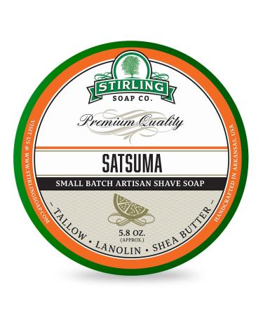 Stirling Satsuma Shaving Soap 170ml