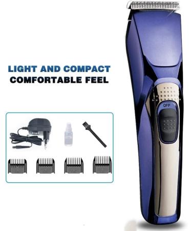Professional Adjustable Hair Clipper & Trimmer - Rechargeable Electric Hair Shaver for Adults & Children - International Shipping Available - Buy Online on GoSupps.com