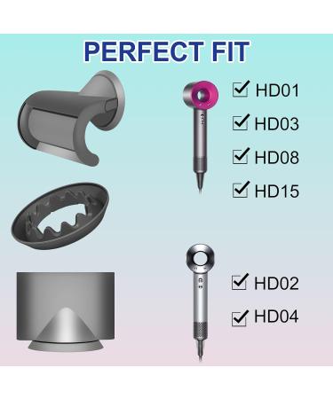 Buy Gentle Air Styling Concentrator & Anti-Flyaway Attachment for Dyson Supersonic HD01 HD02 HD03 HD04 HD08 HD15 - International Shipping Available - Buy Online on GoSupps.com