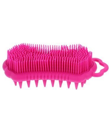 Coolhiya scalp ridge bathing brush body brush body massage brush scalee brush body massage washer silicone bathing washers body cleaning massage device silicone body washer bathing brush