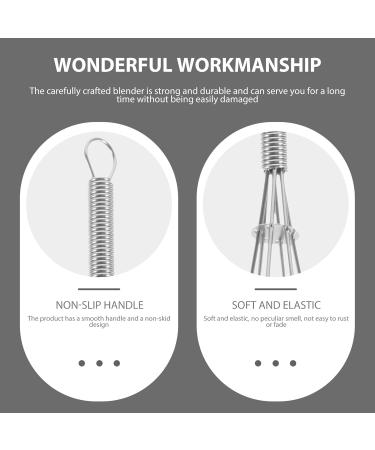 ABOOFAN 7 pi ces Lot de Mini Fouets Acier Inoxydable pour M lange de Teinture Capillaire Outil Coiffure Professionnel et Batteur Manuel Polyvalent pour Salon et Usage Priv  - Buy Online on GoSupps.com