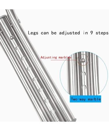 Crutches for Adults Underarm Stainless Steel Spring Underarm Double Crutches Anti-skid Retractable Light Elderly Elbows for Disabled Fractures Great for Travel or Work Selfless dedication - Buy Online on GoSupps.com