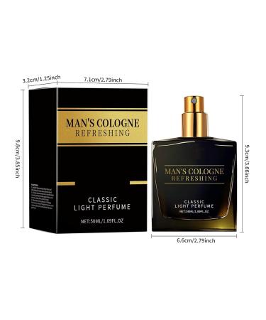VEFSU 50ml Enchanting Men's Perfume With Long Lasting 2025 Masculine Fragrance Gifts (Black One Size) 1 Fl Oz (Pack of 1) Black - Buy Online on GoSupps.com