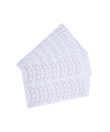 140Pcs Eyelash Sticker Patch Extension Cils Isolation Paper Extensions Utensil Lash Mapping Stickers Wrinkle Pads Patches - Buy Online on GoSupps.com