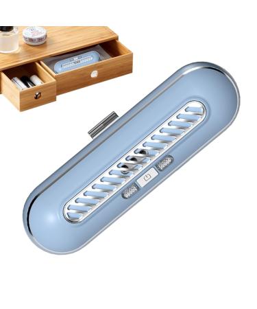 Fridge Odor Remover | with Charging Cable Scent Remover and Air Purifier - Small Freezer Deodorizer for Closet Outperforms Activated Carbon and Baking Soda Bairong Blue