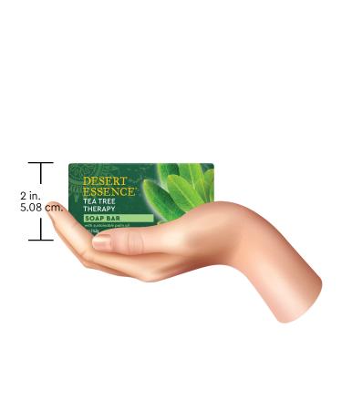 Desert Essence Tea Tree Cleansing Bar - 5 oz Natural Skin Care - Buy Online on GoSupps.com