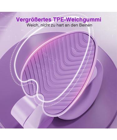 Thigh Trainer & Pelvic Floor Coach for Women & Men | Home Leg Training Equipment - Purple Violet - Buy Online on GoSupps.com