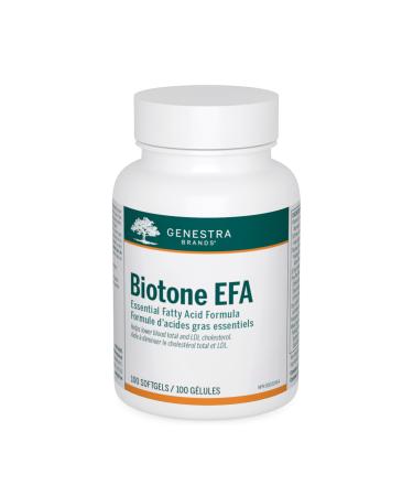 Genestra Brands - Biotone EFA - Essential Fatty Acid Supplement - 100 Softgel Capsules