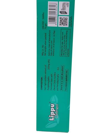 Ayucine Forever Dr.JRK's Lippu Ointment - 75GM x Pack of 2 - Buy Online on GoSupps.com