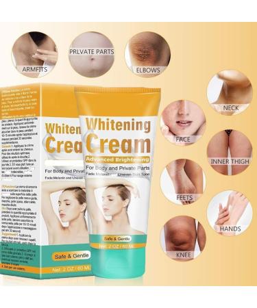  QEEROYO Underarm Whitening Cream Whitening Cream 60ML Whitening Cream Brightening Cream for Armpits Elbows Sensitive and Private Areas - Buy Online on GoSupps.com