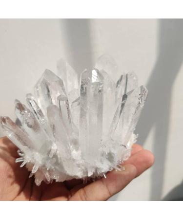 800g Quartz Crystal Clear Quartz Cluster Natural Quartz Chakra Reiki Balancing - Buy Online on GoSupps.com