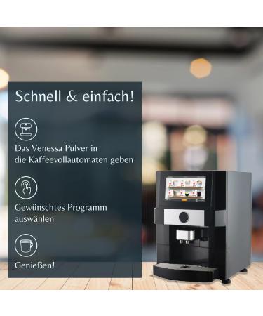 Venessa VIC 100 S 20 Packs of 500g Instant Soluble Coffee - Roasted Hearty Powerful and Full of Taste Coffee - Premium Powder for Automatic Coffee Machine Office Cafe - Buy Online on GoSupps.com