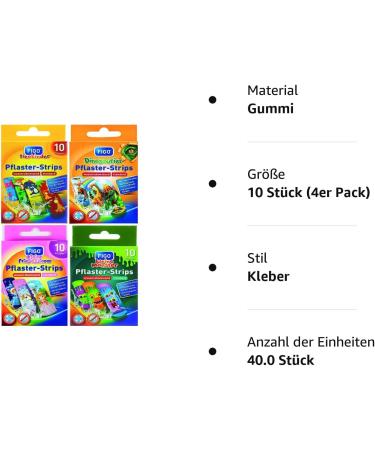 Buy Mountain Man Children's Plaster Strips - 40 Pack Water-Repellent & Skin-Friendly Colorful Designs for Boys & Girls - Clinically Tested - Buy Online on GoSupps.com