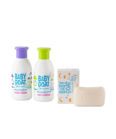 Baby Goat Skincare: Pure Organic Goat's Milk Lotion for Newborns - 250ml - Buy Online on GoSupps.com