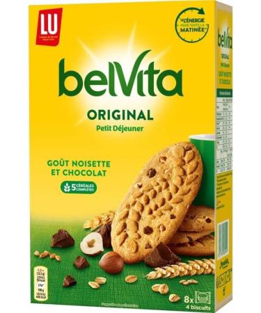  G n rique Lu Belvita Breakfast Biscuits Hazelnut and Chocolate Flavour 400 g Pack of 4 - Buy Online on GoSupps.com