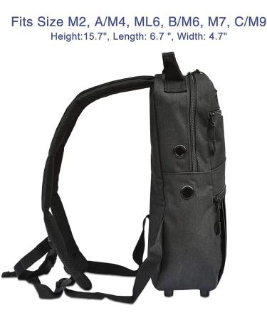 Oxygen Tank Backpack for M4, M6, M9, M2, ML6 Cylinders - Black | Healvaluefit - Buy Online on GoSupps.com