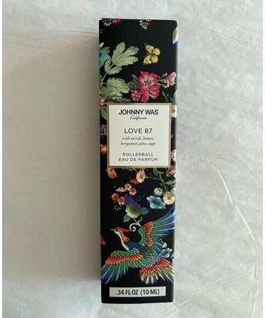 Johnny Was Love 87 Rollerball Perfume Roll Scent Black Flowers Box New USA - Buy Online on GoSupps.com