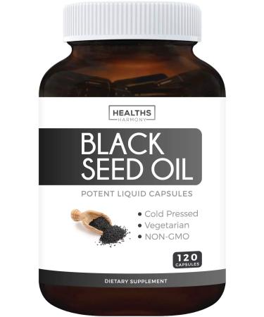 Healths Harmony Black Seed Oil - 120  Capsules