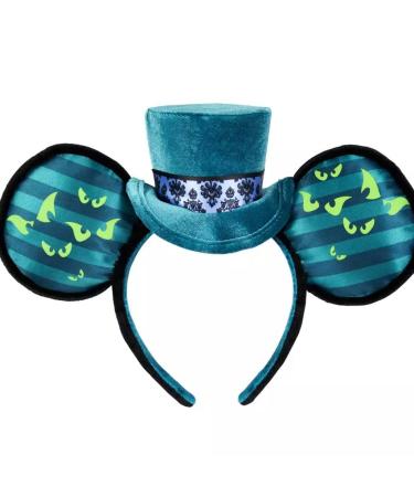 ThemeParks WDW Mickey The Main Attraction The Haunted Mansion Headband Ears Adult