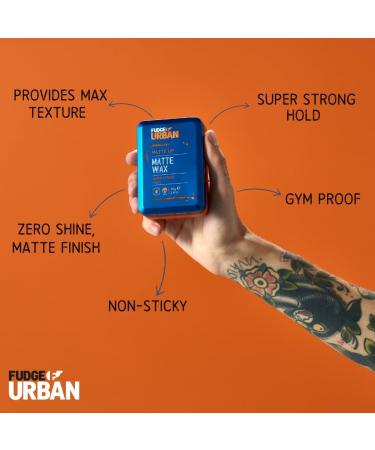 Fudge Urban Matte Wax 70g - Firm Hold, All Day Styling, Non-Sticky, Invisible Texture | For Men - Buy Online on GoSupps.com