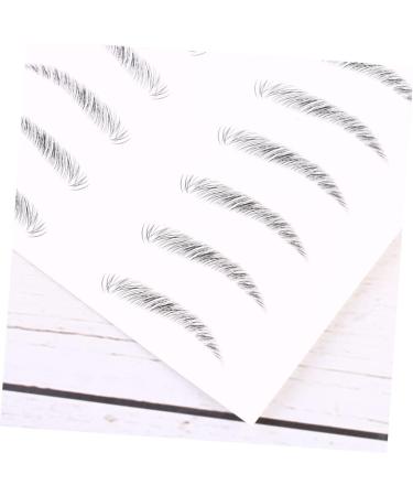  SOESFOUFU 2 Pairs Eyebrow Stencils Authentic Like Hair Sticker Eyebrow Simulation Eyebrow Tattoo Glue On Forehead 4d Simple Lazy - Buy Online on GoSupps.com