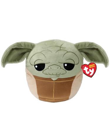 Ty Star Wars Yoda Squish-A-Boo 14 Inches | Licensed Squishy Beanie Baby Soft Plush Toys | Collectible Cuddly Stuffed Teddy Yoda 14 Inches